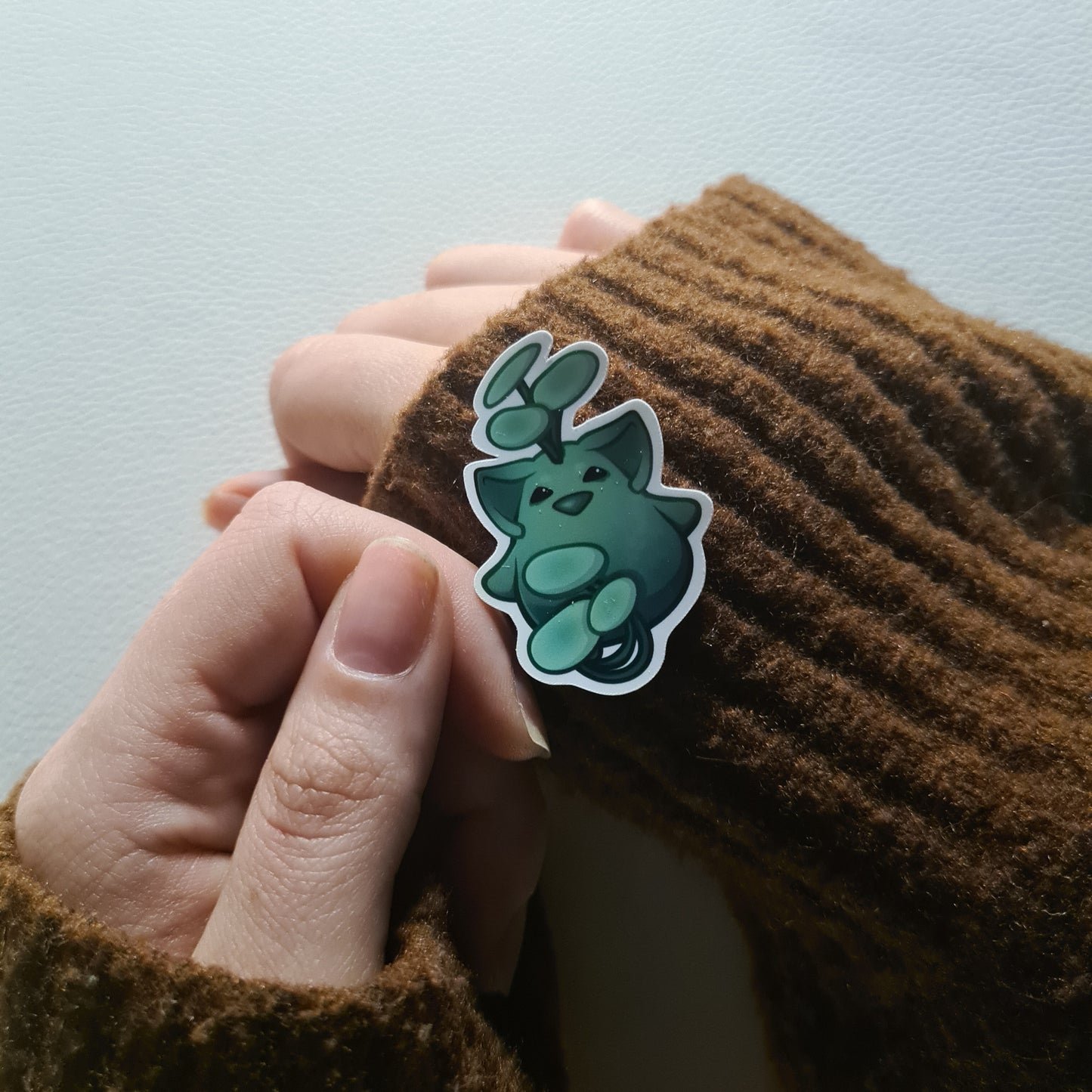 Bloob Katze Sticker -  Ufo Pflanze