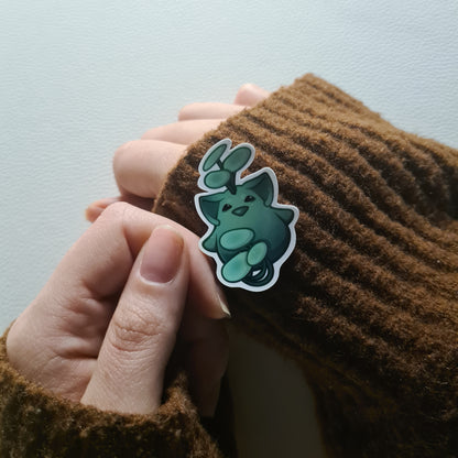 Bloob Katze Sticker -  Ufo Pflanze