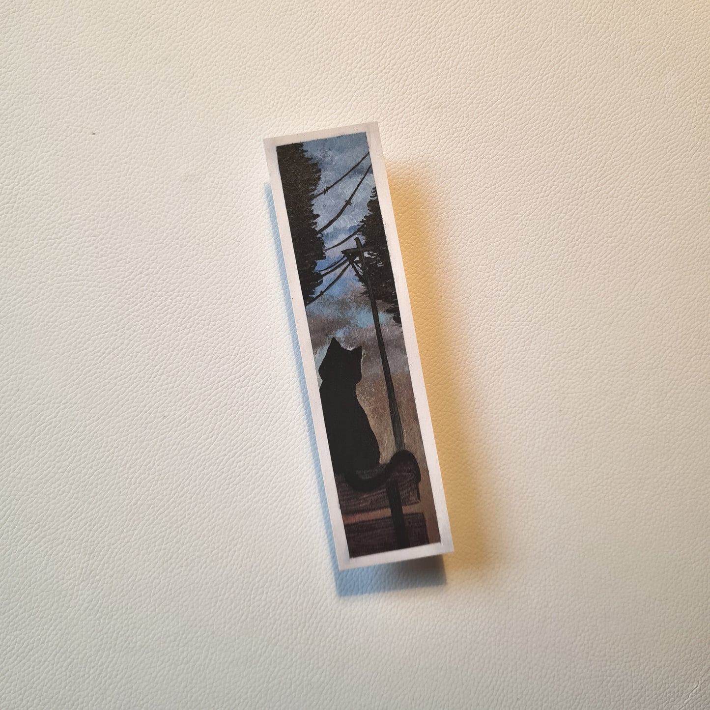 Lesezeichen Abend-Katze