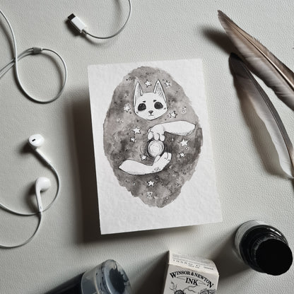 Original Ink Zeichnungen - Universum