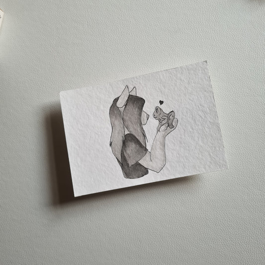 Original Ink Zeichnungen - Forgs & Paws