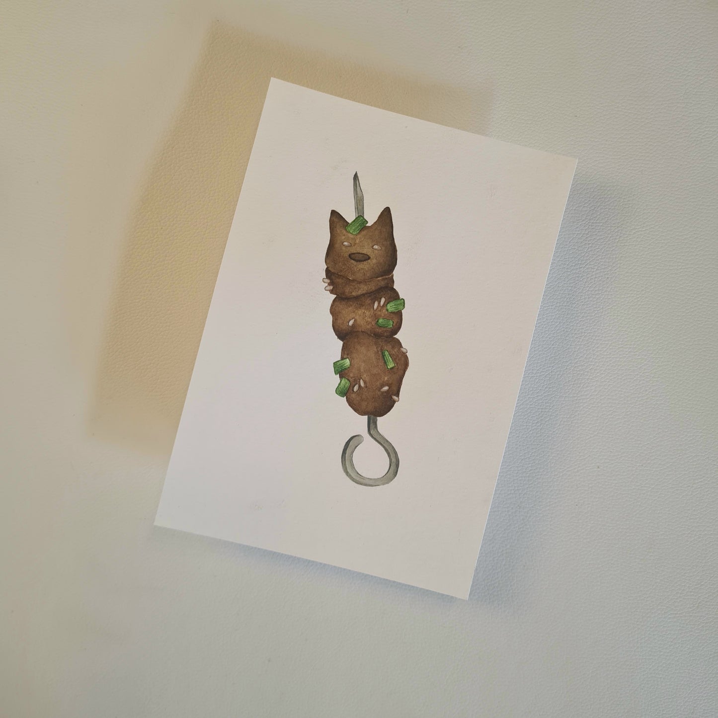 Original Aquarell - Schnurray