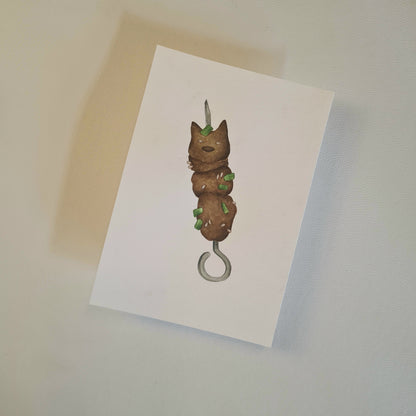 Original Aquarell - Schnurray