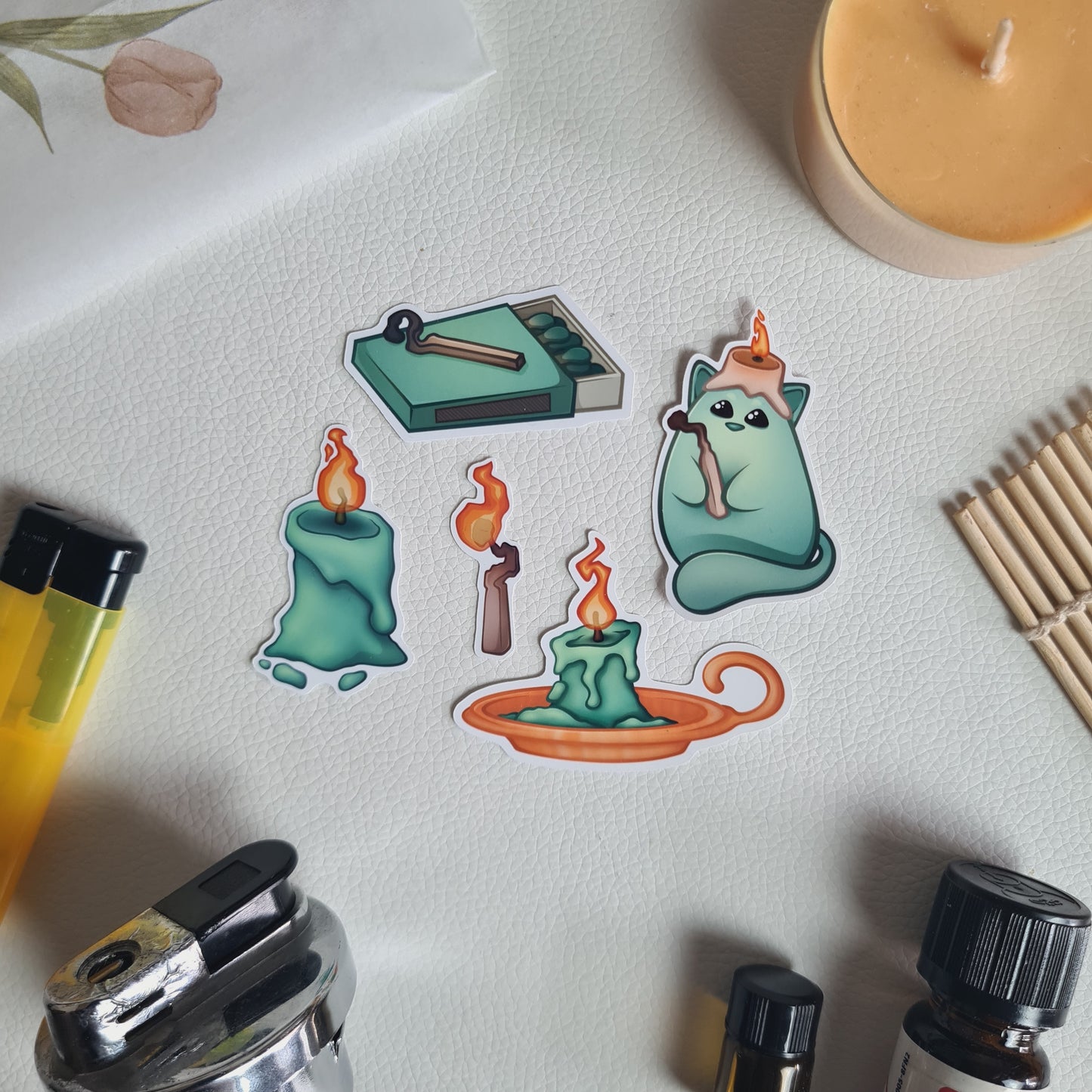 Sticker Paket - Wachskatzinett
