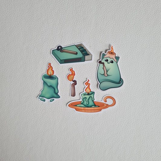 Sticker Paket - Wachskatzinett