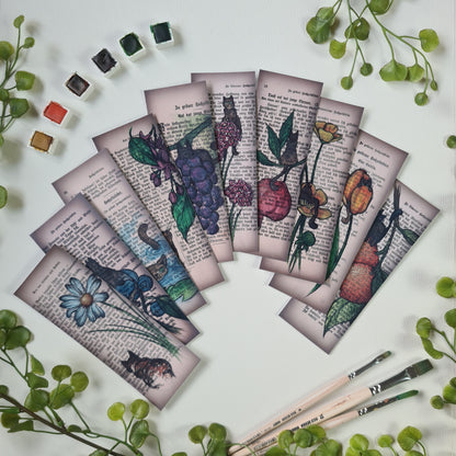 Lesezeichen Set - AquarellNatur Katzen