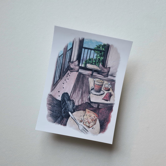 Kunstdruck - Di Simo Caffe on Paper