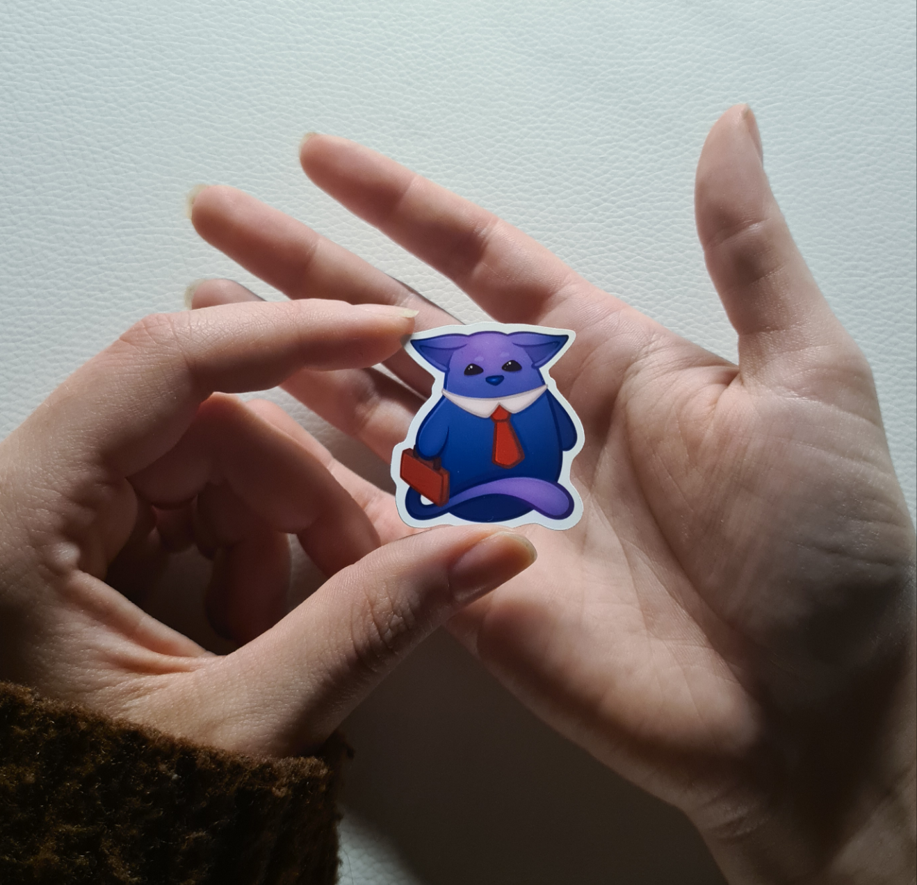 Bloob Katze Sticker - Anwalt