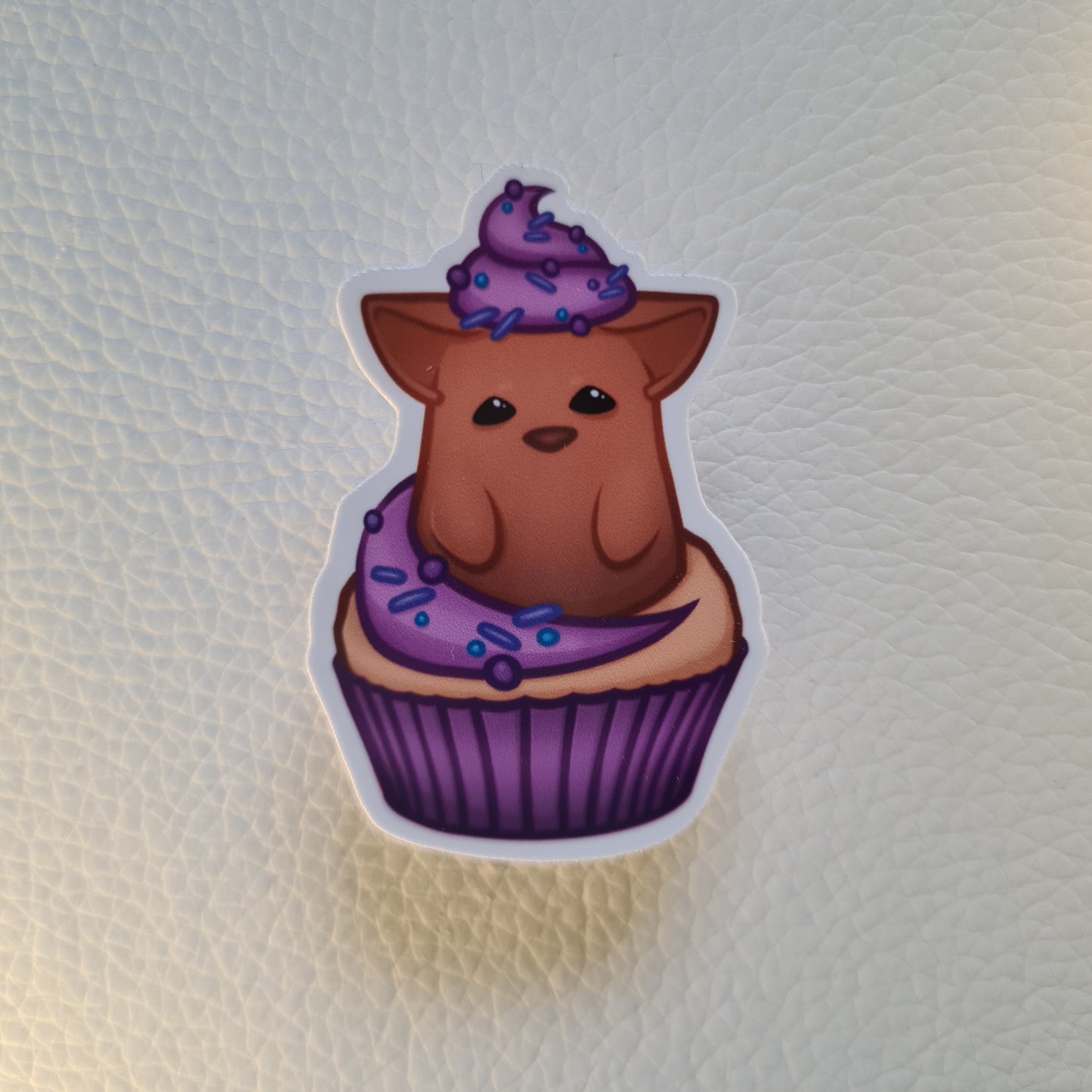 Bloob Katze Sticker - Cupcake