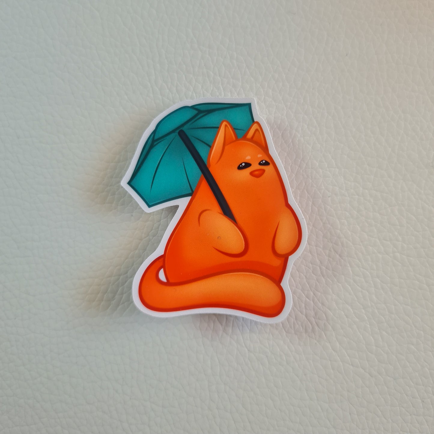 Bloob Katze Sticker -  Sommerregen