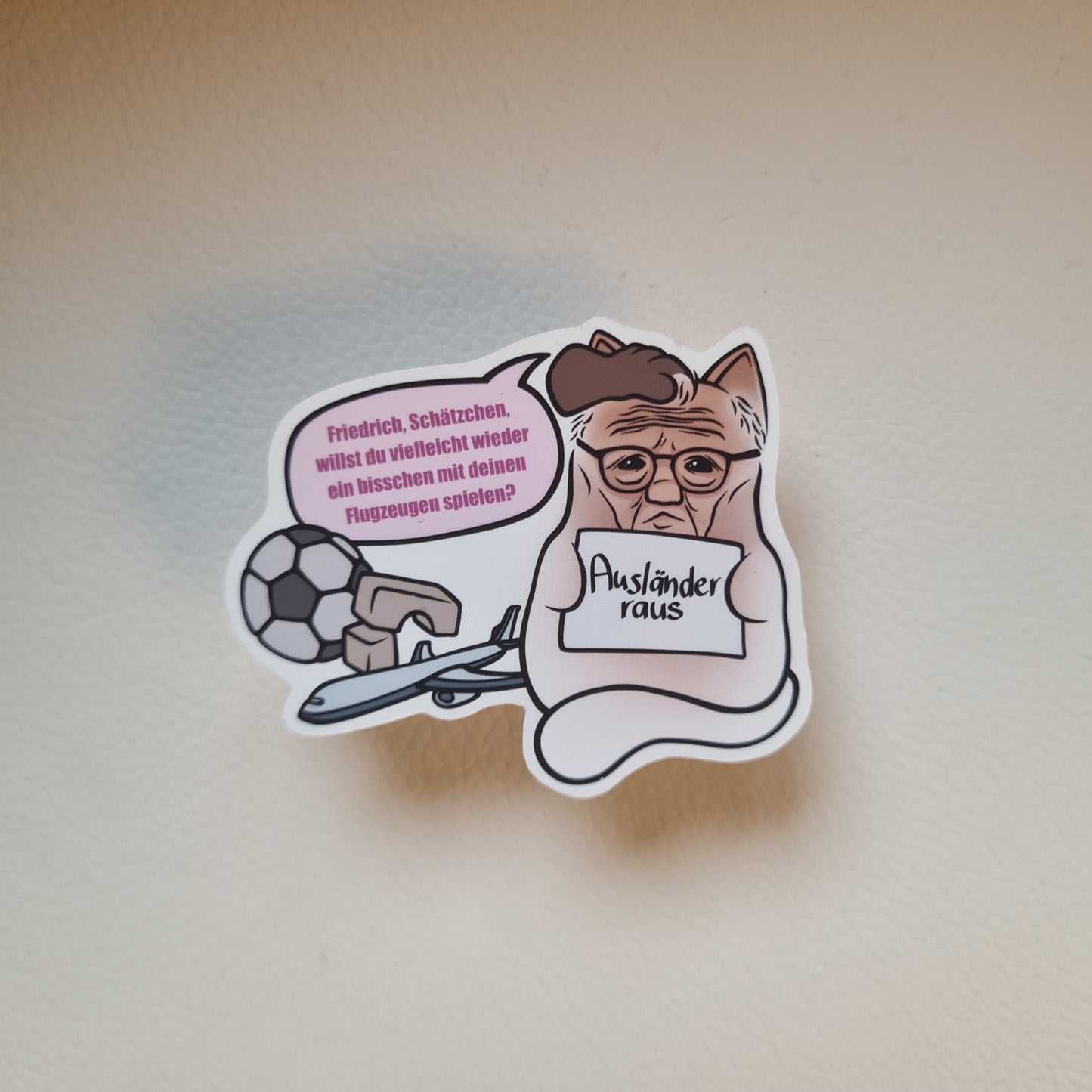 Bloob Katze Sticker -  Merz