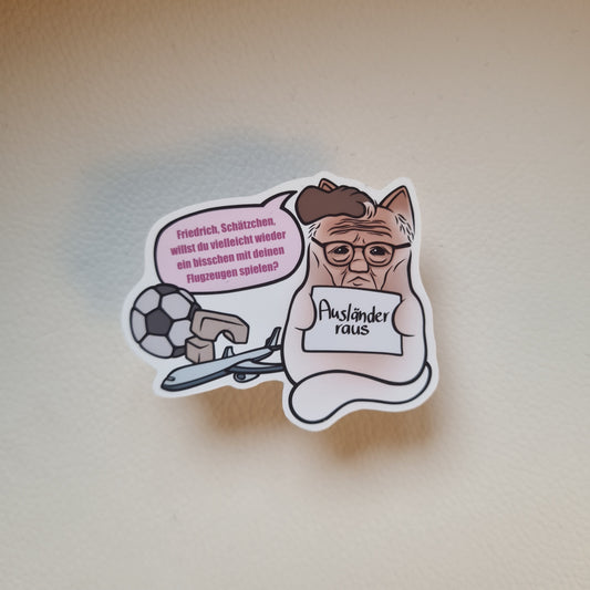 Bloob Katze Sticker -  Merz