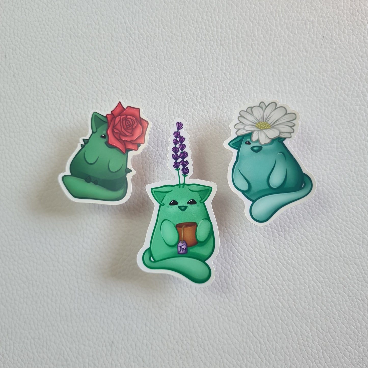 Sticker Paket - Blumen Bloob Katzen
