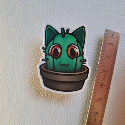 Sticker Paket - Katzen Kaktus