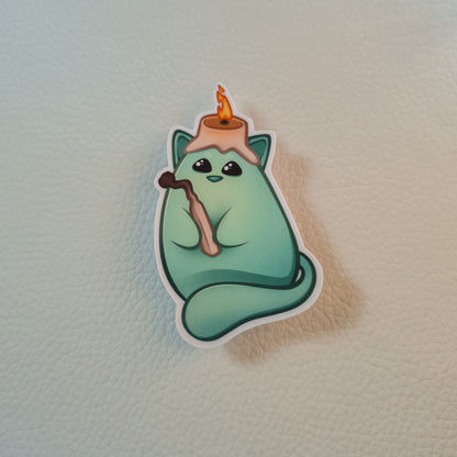 Bloob Katze Sticker - Candleclaw