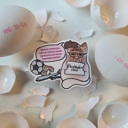 Bloob Katze Sticker -  Merz